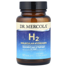 Dr. Mercola, H2 Moleculair Waterstof, 30 Tablets