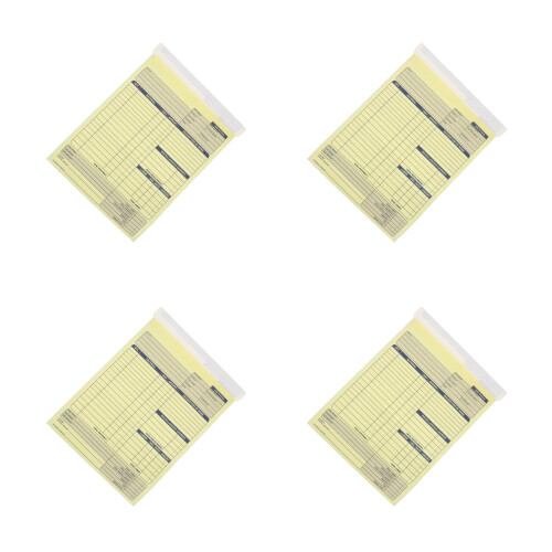 8Pcs Carbonless Invoice Forms Pad for Small Business Expense Records 1