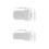 20Pcs Ceramic Suction Tip Adapters White Saliva Ejector Valve 3