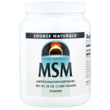 Source Naturals, Proszek MSM, 35 oz (1 000 g)