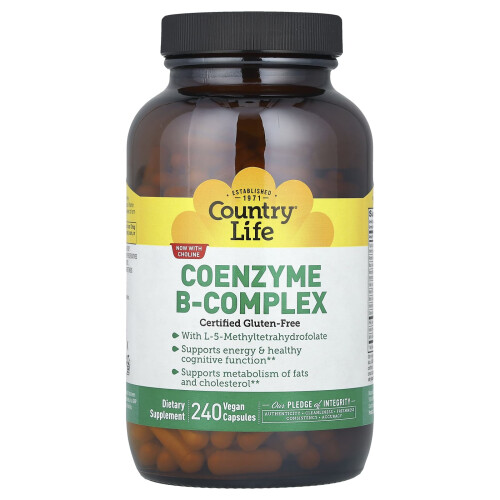 Complex B-Complex de Country Life, 240 Capsule Vegană