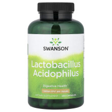 Swanson, Lactobacillus Acidophilus, 1 miljard CFU, 250 Kapslar