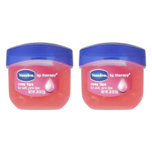Vaseline, Terapia de Lábios, Lábios Rosados, 2 Embalagens, 0.25 oz (7 g) Cada