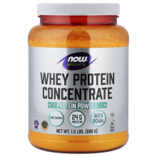 NOW Foods, Sport, Proteina di Latte Concentrata in Polvere di Proteina, Incolore, 1,5 lbs (680 g)