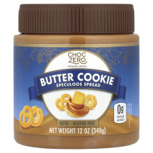 ChocZero, Keto Cookie Spread, Speculoos, 12 oz (340 g)