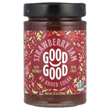 GOOD GOOD, Marmelada de Morango, 12 oz (330 g)