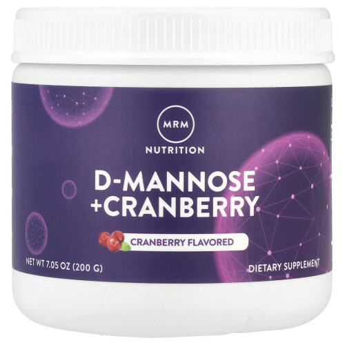 D-Mannose + Κρανβερία από MRM Nutrition, 7.05 oz (200 g)