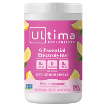Ultima Replenisher, Misturador de Eletrólitos, Limonada Rosa, 9,5 oz (270 g)