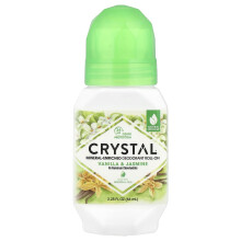 CRYSTAL, Deodorant cu Enzime Mineralizate, Vanilă și Iasmin, 2.25 fl oz (66 ml)