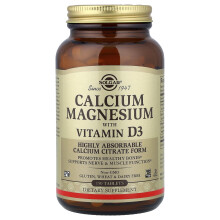 Solgar, Calcium Magnesium met Vitamine D3, 150 Tablets