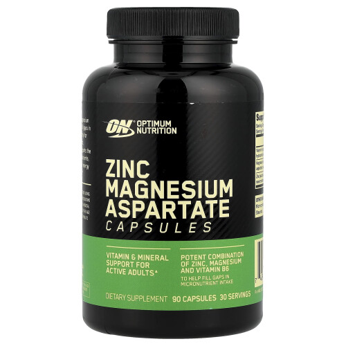 Optimum Nutrition Optimum Nutrition, Ζινκ Μαγνήσιο Ασπαρτάτη, 90 Capsules