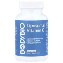 BodyBio, Liposomálny vitamín C, 60 kapsúľ