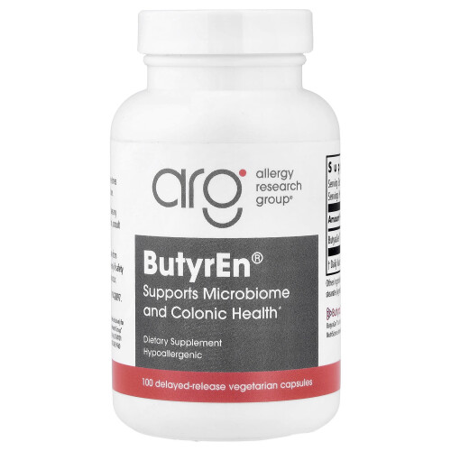 Allergy Research Group Allergy Research Group, ButyrEn, 100 Αναβρασμένα-Αποφυγόμενα Βεγάνικη Φιάλες