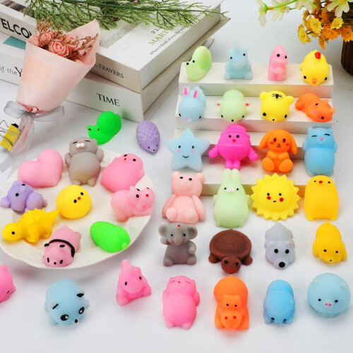Παιχνίδι Mochi Squishy, Kawaii Squishies, Μπομπονιέρες για πάρτι, δώρο για τα Χριστούγεννα, 1