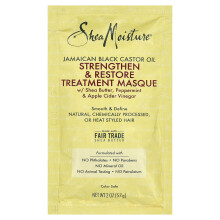 SheaMoisture, Jamajski czarny olej kastorowy, Wzmocnij i odnow