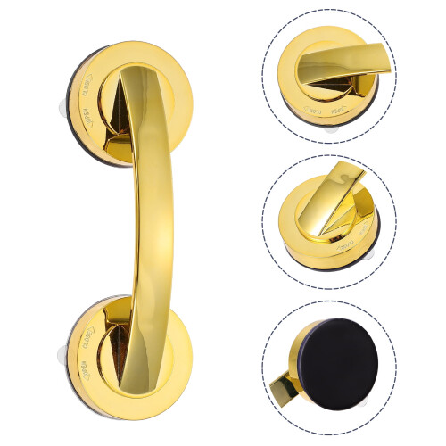 Shower Grab Bar Suction Cup Bathroom Safety Handle 2