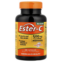 American Health, Ester-C Citrus Bioflavonoidien kanssa, 120 kapseli