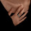 Μαγνητικοί δακτύλιοι Moissanite Λεμφική θεραπεία Magtherapy Δακτύλιοι ιόντων τιτανίου 8