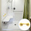Shower Grab Bar Suction Cup Bathroom Safety Handle 7