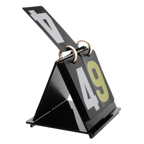 5Stk Flip Scoreboard Kunststoff Für Spiele 2