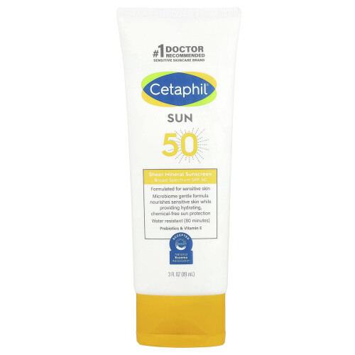 Cetaphil Κεταφίλ, Ακτινοπροστατευτική Κρέμα, SPF 50, 3 fl oz (89 ml)