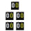 5Stk Flip Scoreboard Kunststoff Für Spiele 9