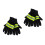 2Paires Protection Haute Température Coton-Polyester Multi 4