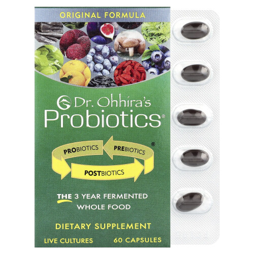 Dr. Ohhira's, Probiotici, Formula Originale, 60 Capsule