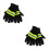 2Paires Protection Haute Température Coton-Polyester Multi 8