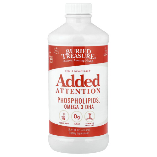 Buried Treasure, Liquid Advantage, Προστιθέμενη Προσοχή, 16.54 fl oz (496 ml)