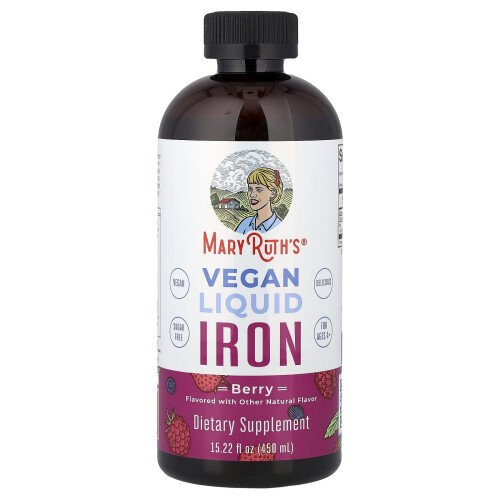 MaryRuth's, Βιολογικό Λιωμένο Σίδηρο, Κεράσι, 15.22 fl oz (450 ml)