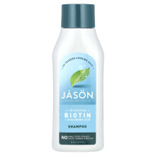 Jason Natural, Dikmakende Biotine + Hyaluronzuur Shampoo, 16 fl oz (473 ml)