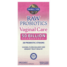 Garden of Life, RAW Probiotica, Vaginale Zorg, 50 miljard, 30 vegetarische capsules