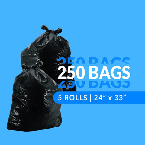 13 gallon sorte affaldsposer – 250 stk. 1