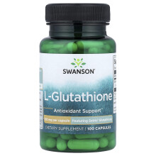 Swanson, L-Glutathion, 100 mg, 100 Capsules