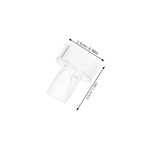 10Pièces Accessoires Sein Silicone Transparent Valves Antireflux 1