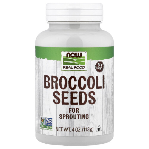 NOW Foods Broccoli Seeds NOW Foods, 4 oz (113 g)