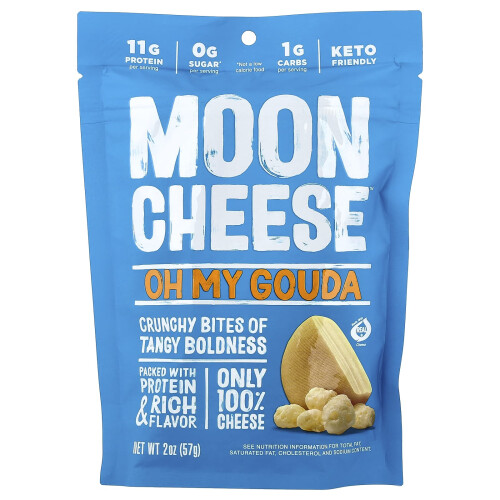 Μπισκότα Μονού, Crunchy Bites, Oh My Gouda, 2 oz (56.6 g)