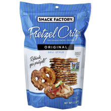 Snack Factory, Pretzel Crisps Original, Deli Style, 7.2 oz (204 g)