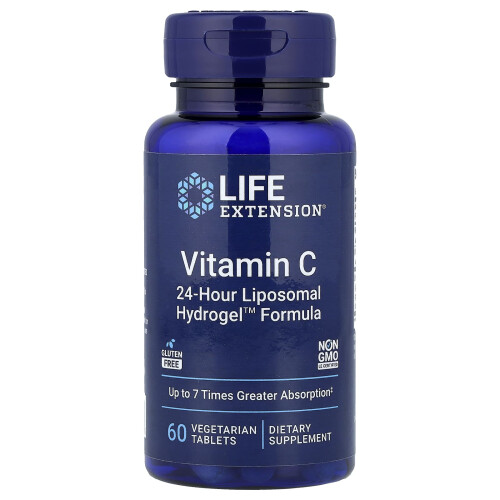 Life Extension, Vitamine C, 60 Vegetarische Tablets