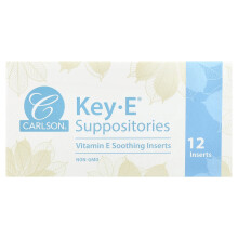 Carlson, Supositórios Key-E, 12 Inserts