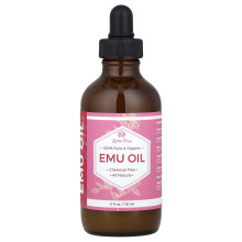 Leven Rose, 100%-ban Tiszta és Szerves Emu Olaj, 4 fl oz (118 ml)