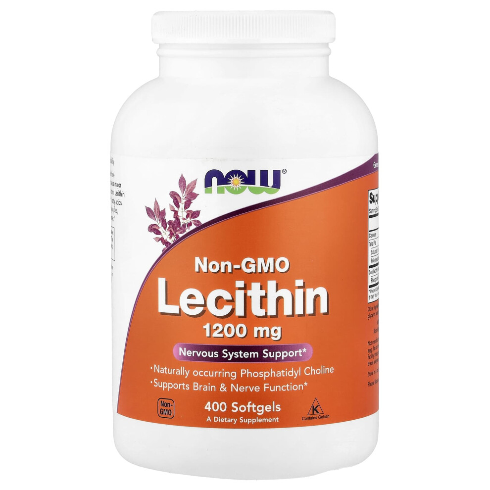 Now Foods , Non-Gmo Lecithin, 400 Softgels