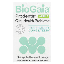 BioGaia, Prodentis Voor Tanden En Kiezen, Appel, 30 Probiotische Lozenges