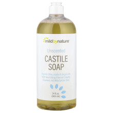 Mild By Nature, Ongeurende Castielzeep, 34 fl oz (1,005 ml)