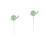 2Pcs Glass Self Watering Plant Devices Green Automatic Waterers 4