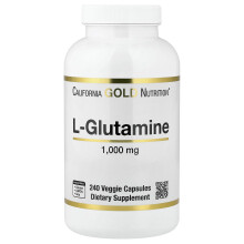 Lake Avenue Nutrition, L-Glutamină, 1,000 mg, 240 Capsule Vegane