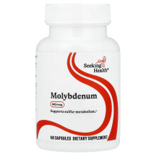Seeking Health, Molibdeno, 500 mcg, 90 Capsule