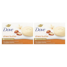 Dove, Sabão de Beleza, Manteiga de Karité & Vanilla, 2 Barras, 3,75 oz (106 g) Cada