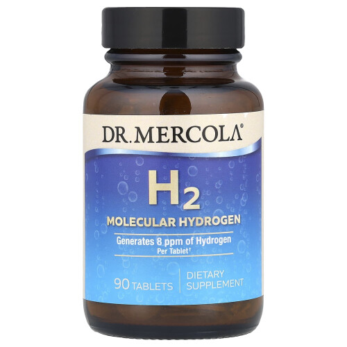 Dr. Mercola, H2 Molekular Wasserstoff, 90 Tabletten
